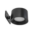 AKKU-WANDLEUCHTE - Schwarz, Basics, Kunststoff/Metall (9,2/8/4,5cm) - Novel