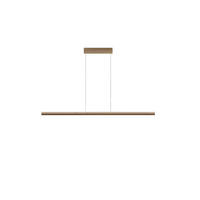 LED-HÄNGELEUCHTE 150/3,5/150 cm  - Sandfarben, Design, Metall (150/3,5/150cm) - BOPP