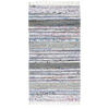 FLECKERLTEPPICH 60/120 cm Stella  - Weiss/Grau, Konventionell, Textil (60/120cm) - Novel