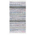 FLECKERLTEPPICH 80/150 cm  - Weiß/Grau, KONVENTIONELL, Textil (80/150cm) - Novel