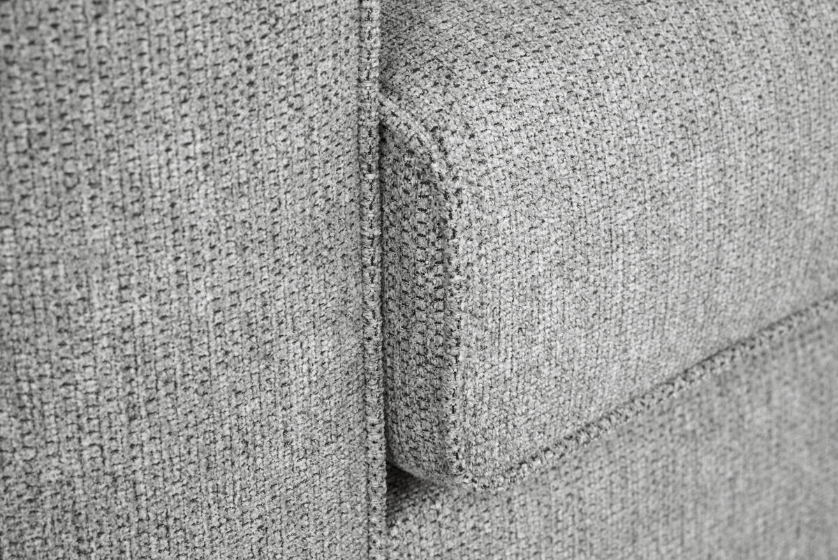 SCHLAFSOFA in Textil Hellgrau  - Hellgrau/Schwarz, Design, Kunststoff/Textil (205/83/100cm) - Livetastic