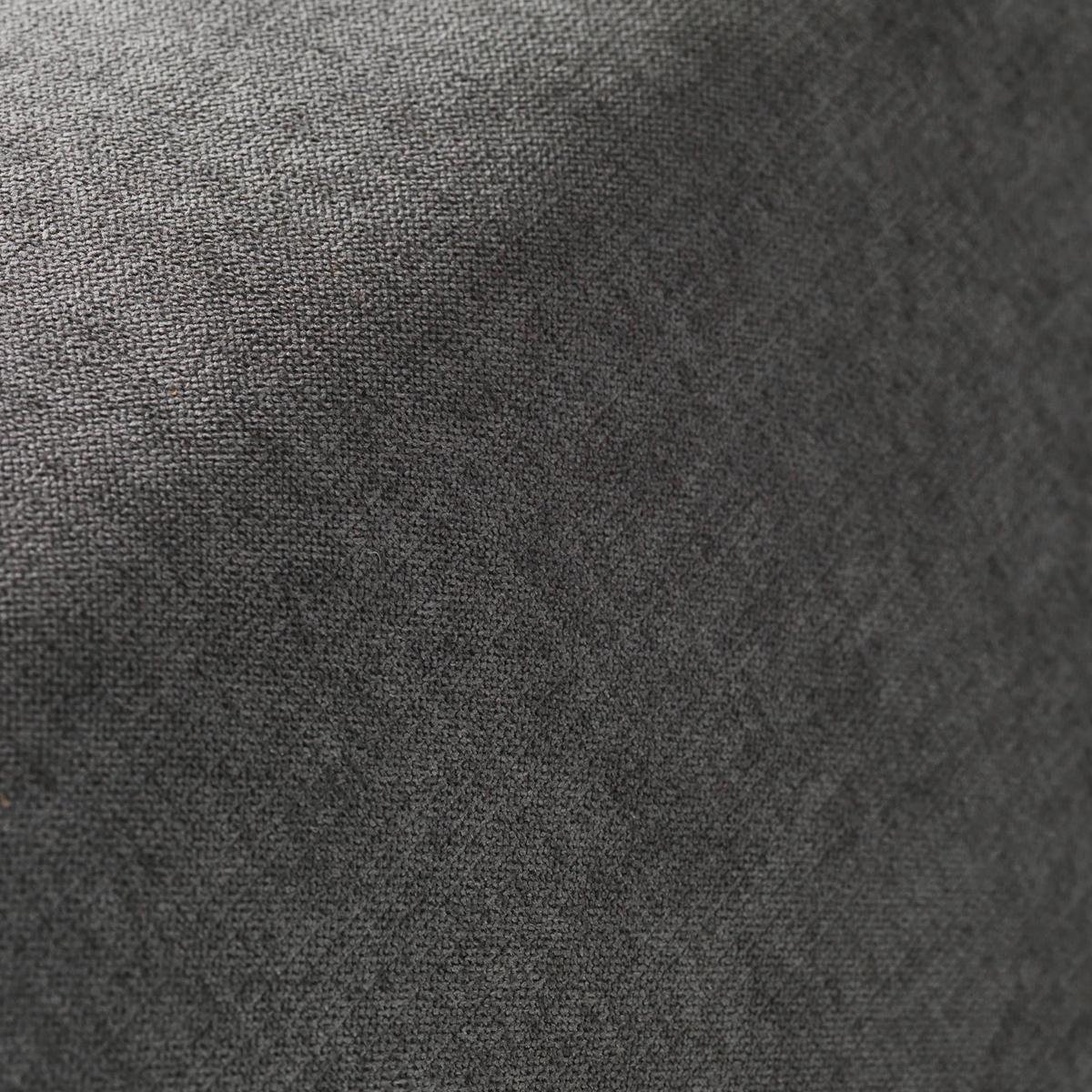 ECKSOFA in Flachgewebe Grau  256/198 cm  - Chromfarben/Grau, Design, Textil/Metall (256/198cm) - Xora