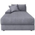 BIGSOFA Cord Dunkelgrau  - Dunkelgrau/Schwarz, MODERN, Kunststoff/Textil (117/93/190cm) - Carryhome