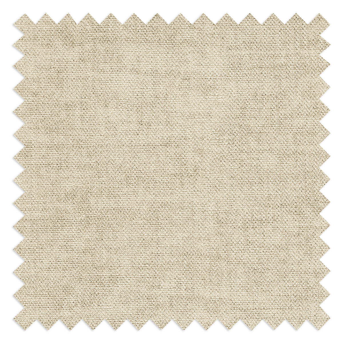 3-SITZER-SOFA Laura Mikrofaser Creme  - Creme/Braun, Design, Holz/Textil (218/75/91cm) - P & B