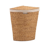 WÄSCHESAMMLER - Braun, Basics, Naturmaterialien (52/38/57cm)