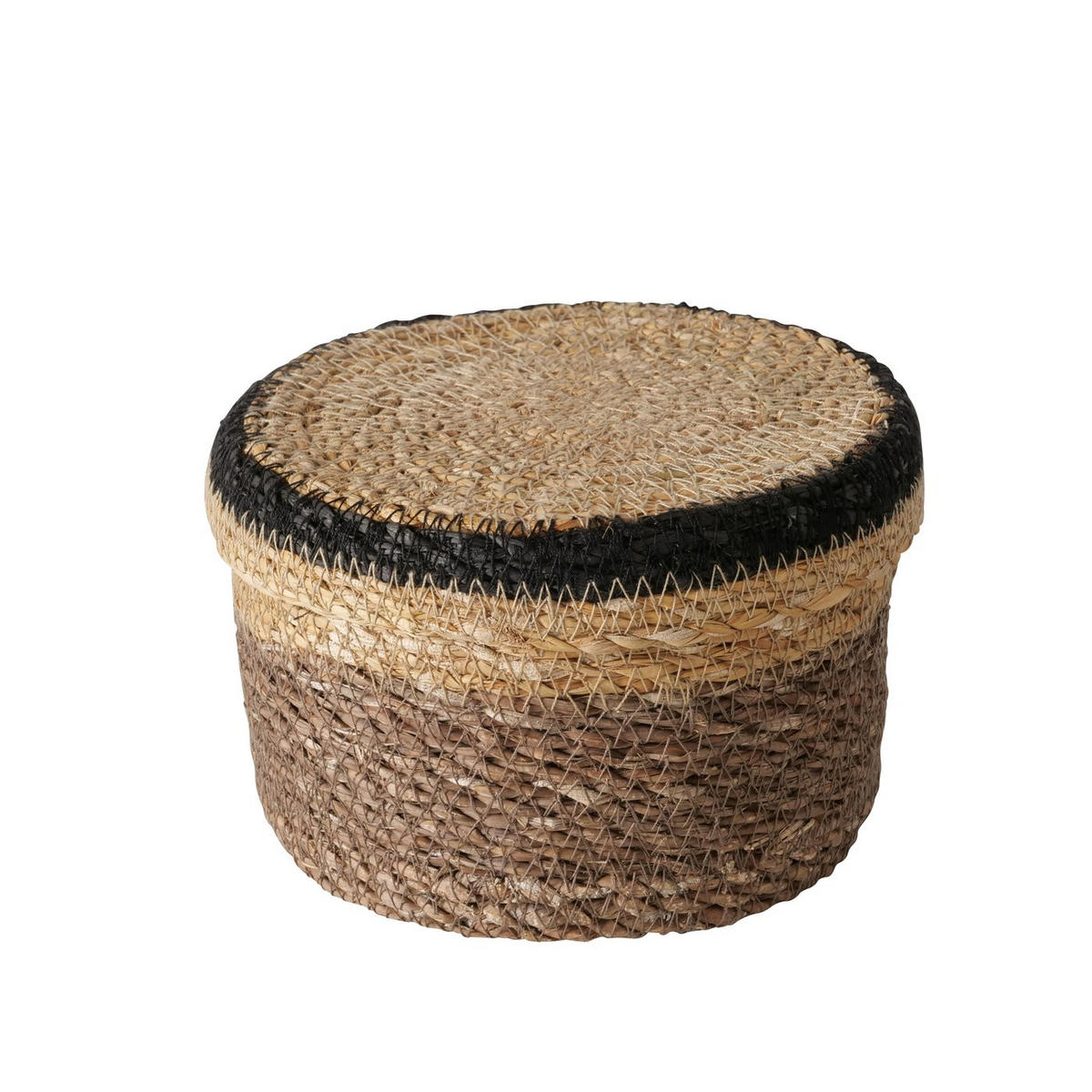 DEKOKORB - Schwarz/Braun, Basics, Naturmaterialien (27/14,5cm)