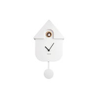 WANDUHR  Weiß  - Weiß, KONVENTIONELL, Kunststoff (21,5/41/8,5cm) - Karlsson
