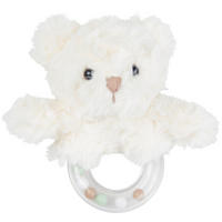 RASSEL BOBBY  - Weiss, Basics, Kunststoff/Textil (12cm) - Patinio