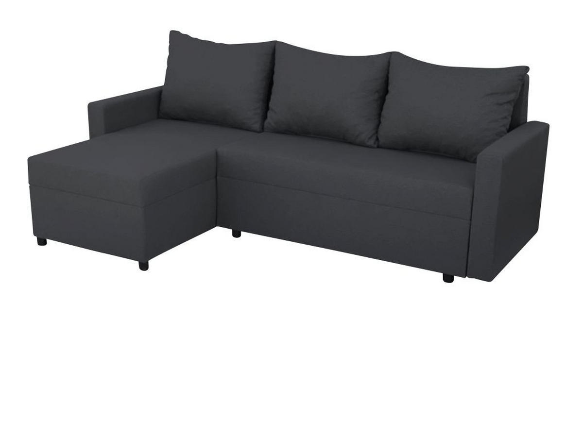 GARNITURA ZA DNEVNU SOBU tamnosiva  - tamnosiva, Moderno, tekstil (212/131cm) - Ti'me