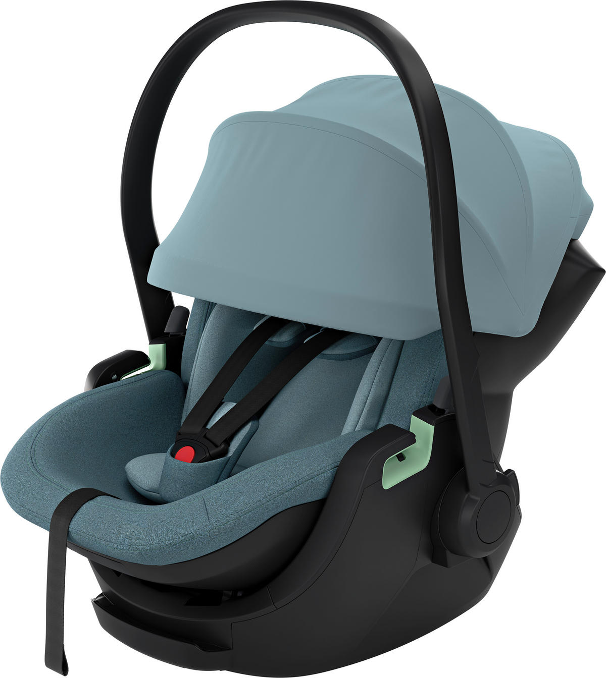 BABYSCHALE Maple Mid Blue   - Pastellblau, Basics, Kunststoff/Textil (44/61/72cm) - Thule