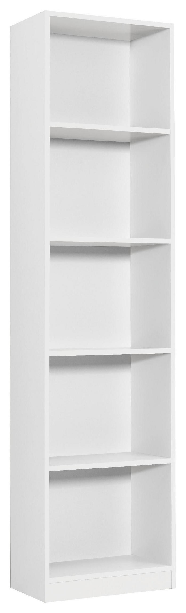 REGAL Weiß - Weiß, Design, Holzwerkstoff (47/210/32cm) - Carryhome