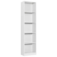 REGAL  47/210/32 cm Weiss  - Weiss, Design, Holzwerkstoff (47/210/32cm) - Carryhome