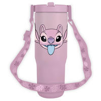 TRINKFLASCHE 0,85 l Stitch  - Multicolor, Trend, Kunststoff/Textil (25,5/10,5/9,8cm) - Disney