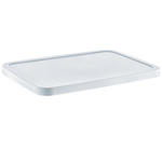 DECKEL  - Hellgrau, Basics, Kunststoff (28/38,5cm) - Homeware