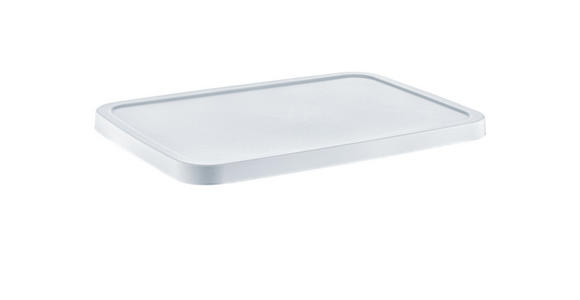 DECKEL - Hellgrau, Basics, Kunststoff (28/38,5cm) - Homeware