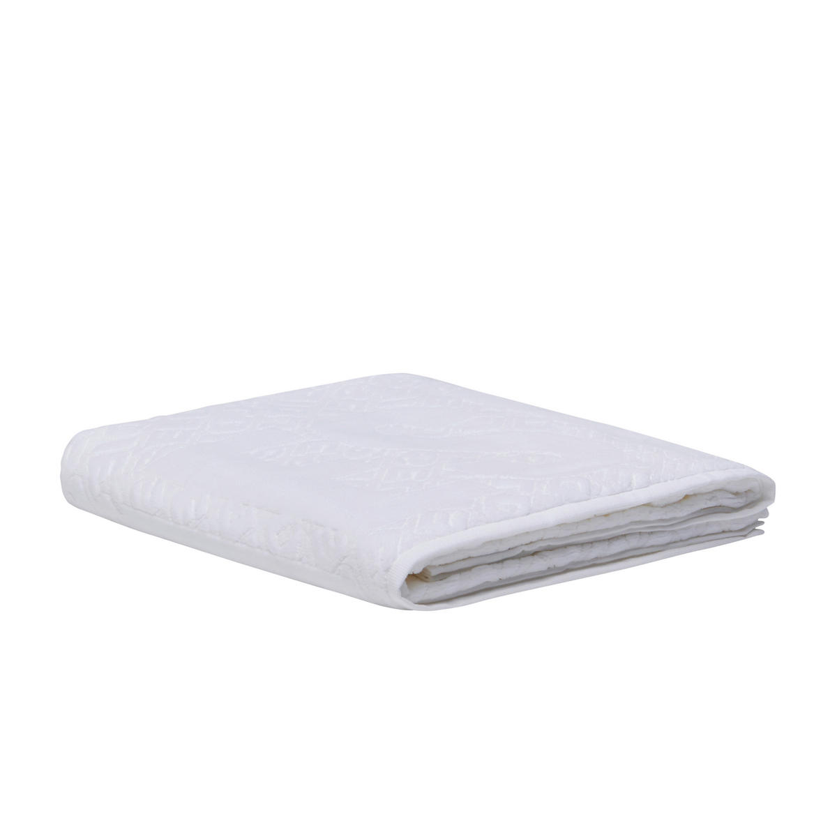 RUČNÍK DO KOUPELNY, 100/150 cm, bílá - bílá, Basics, textil (100/150cm) - Diesel