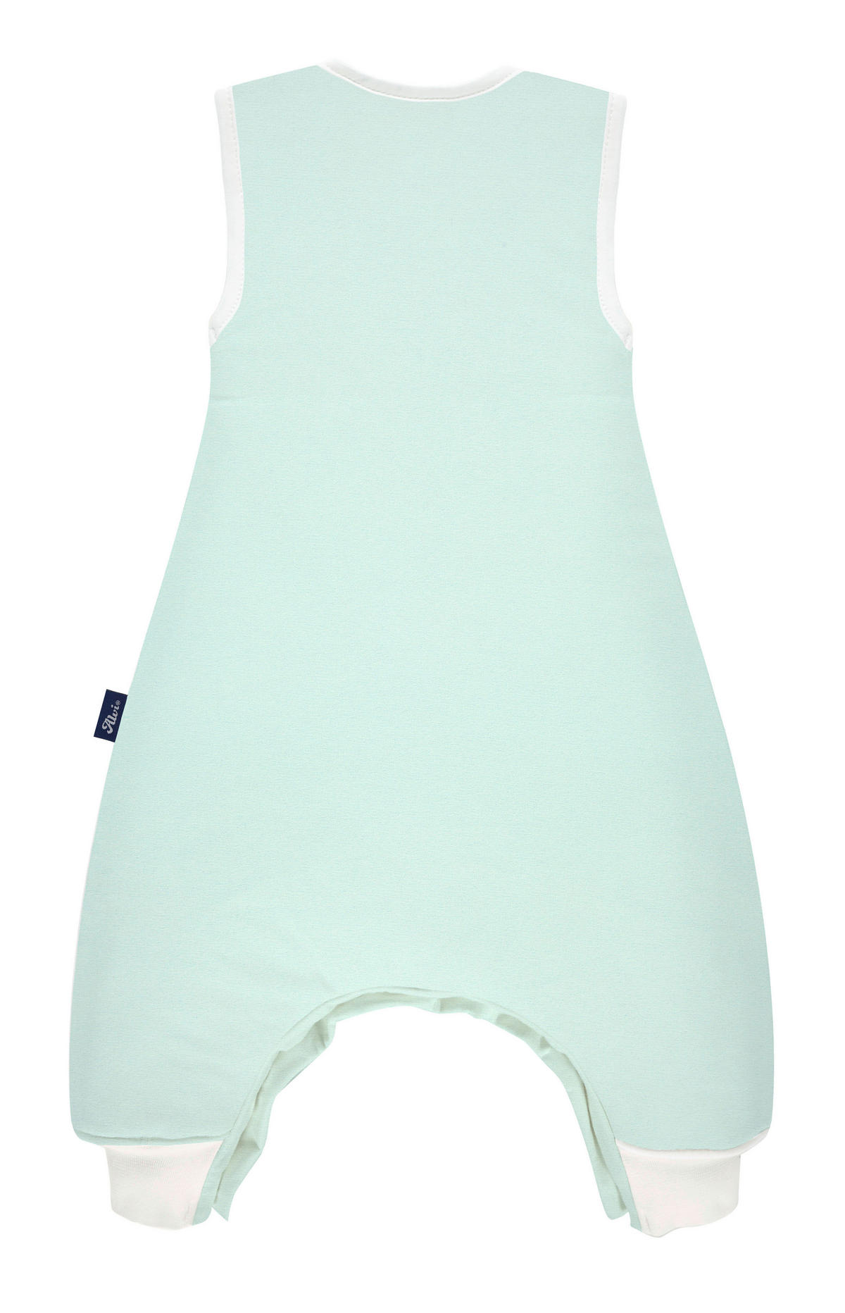 BABYSCHLAFSACK Sleep-Overall    110cm   - Weiß/Mintgrün, Basics, Textil (110cmnull) - Alvi