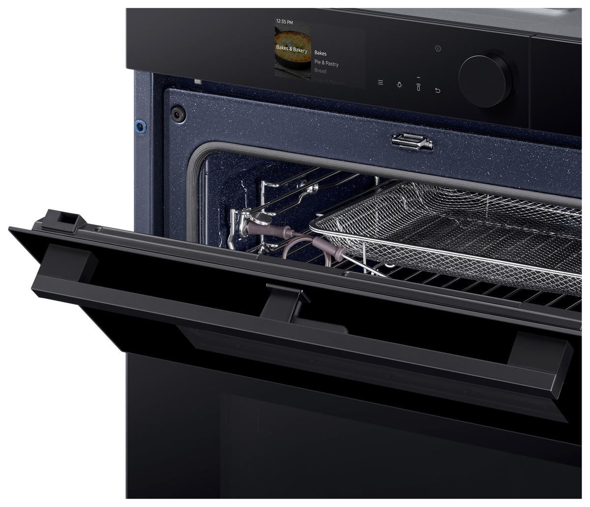 BACKOFEN NV7B6795JAK/U3  - Schwarz, Design, Glas/Metall (59,5/59,5/57,1cm) - Samsung