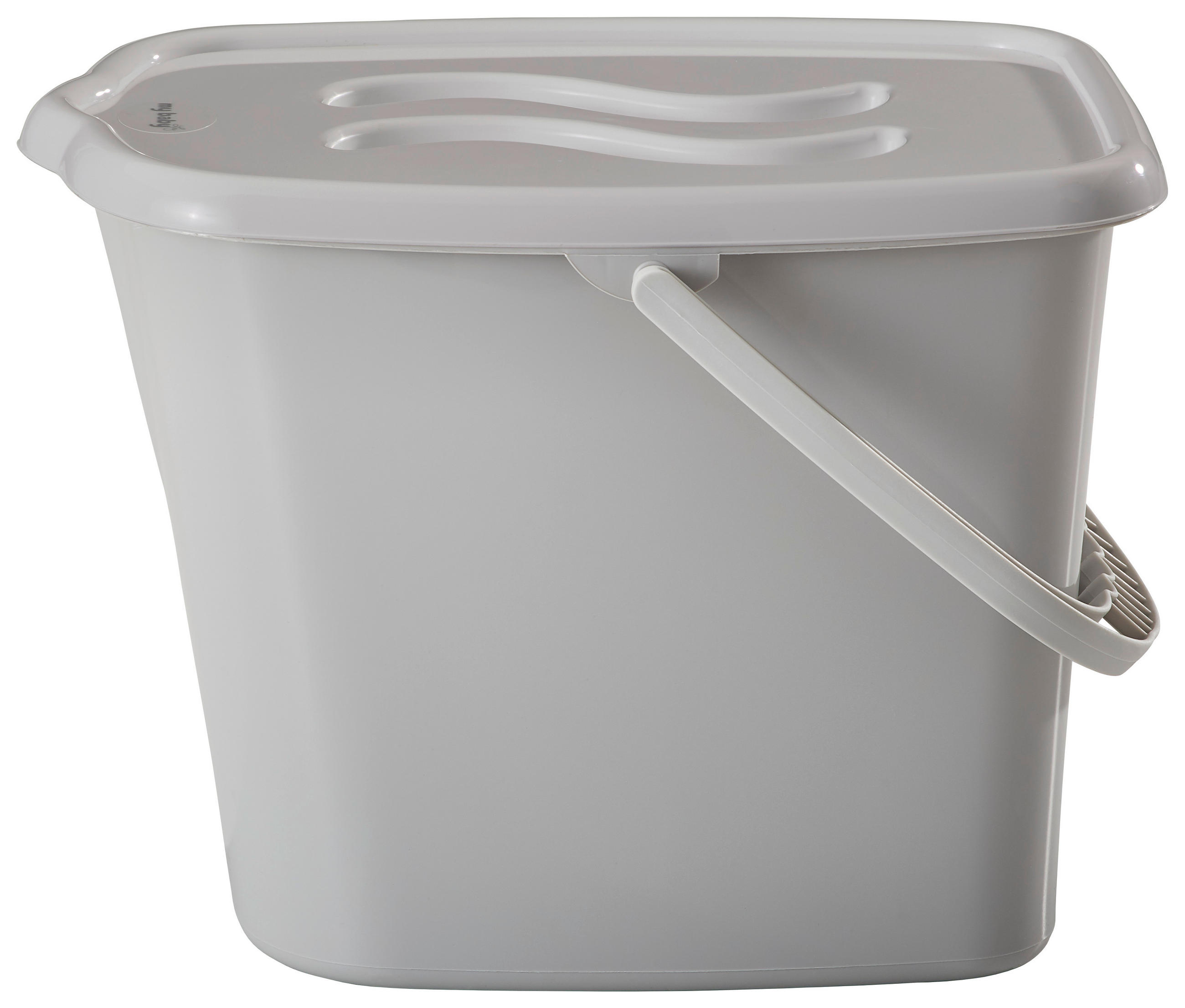 WINDELEIMER - Grau, Basics, Kunststoff (28/36/27cm) - My Baby Lou
