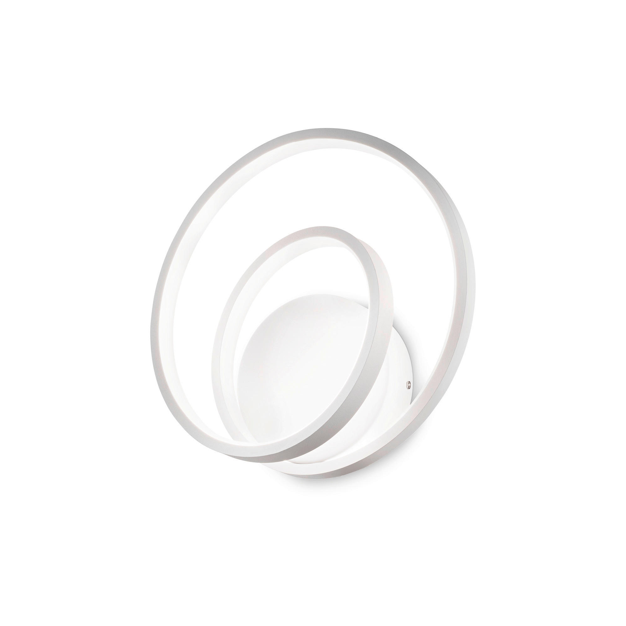 LED-WANDLEUCHTE OZ AP 29/30/8 cm   - Weiß, Design, Kunststoff/Metall (29/30/8cm) - Ideal Lux