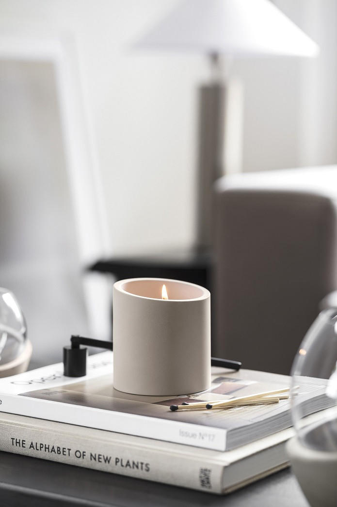 DIŠEČA SVEČA - Basics, naravni materiali (8,5/8,5/9cm) - Villeroy & Boch