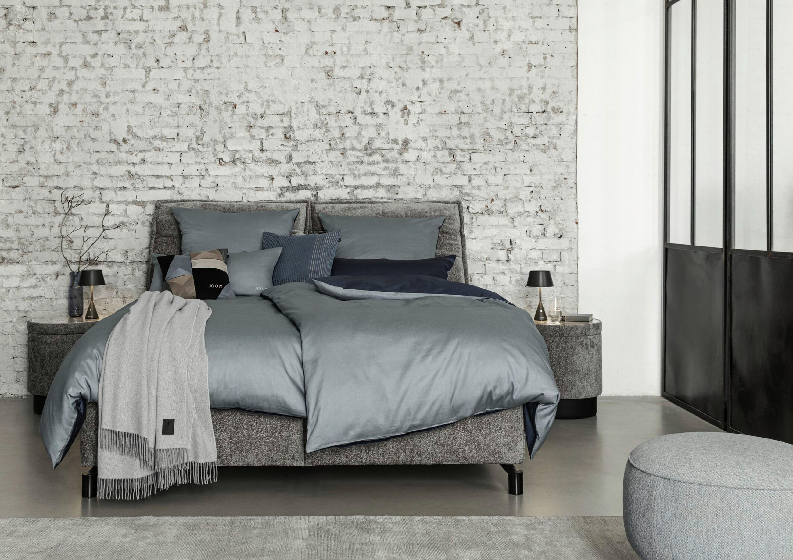POVLEČENÍ, makosatén, šalvějově zelená, 140/200 cm  - šalvějově zelená, Trend, textil (140/200cm) - Joop!