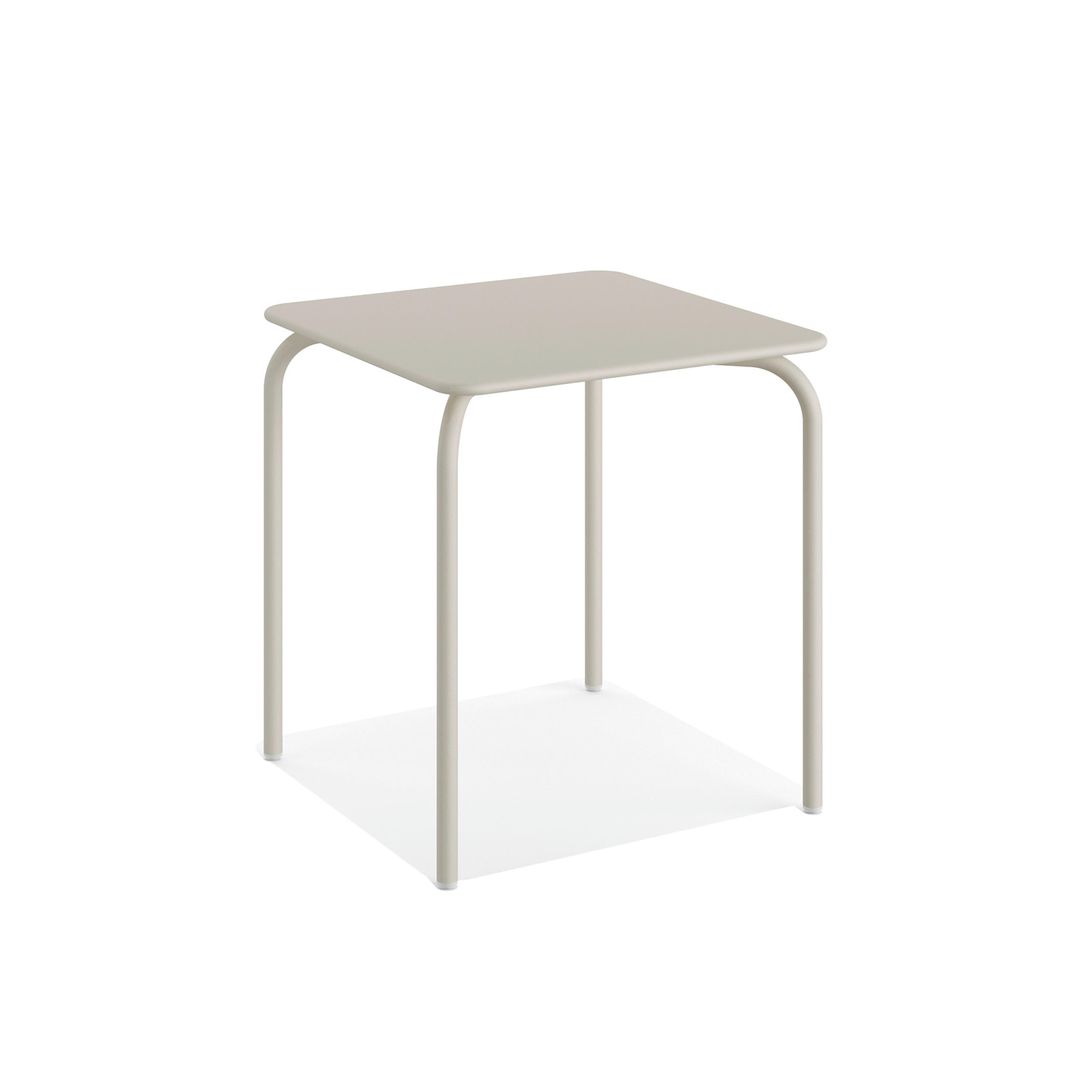BALKONTISCH 70/70/73 cm  - Beige, Basics, Metall (70/70/73cm) - Gardenson