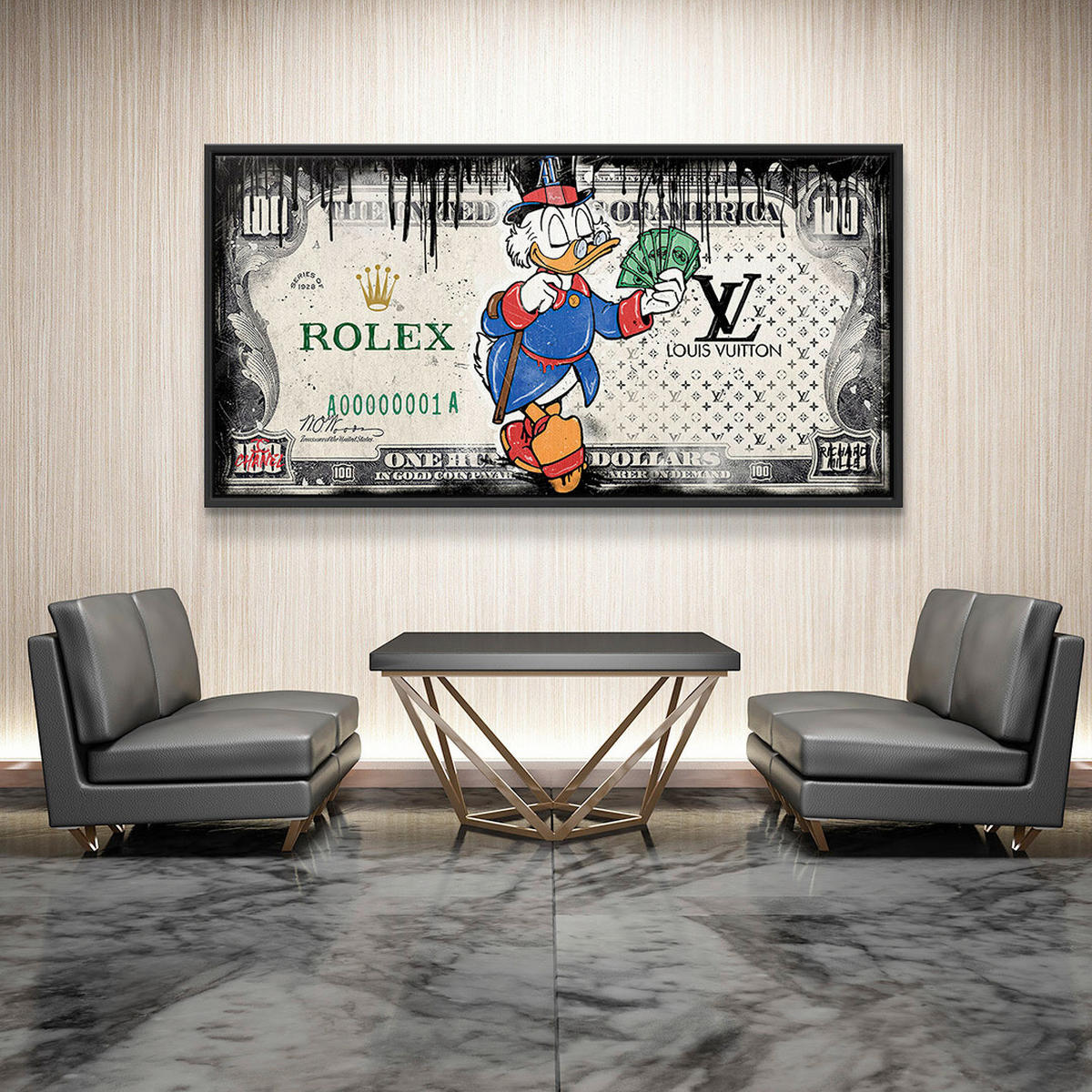 KUNSTDRUCK  - Multicolor, Basics, Holz (180x90cm)