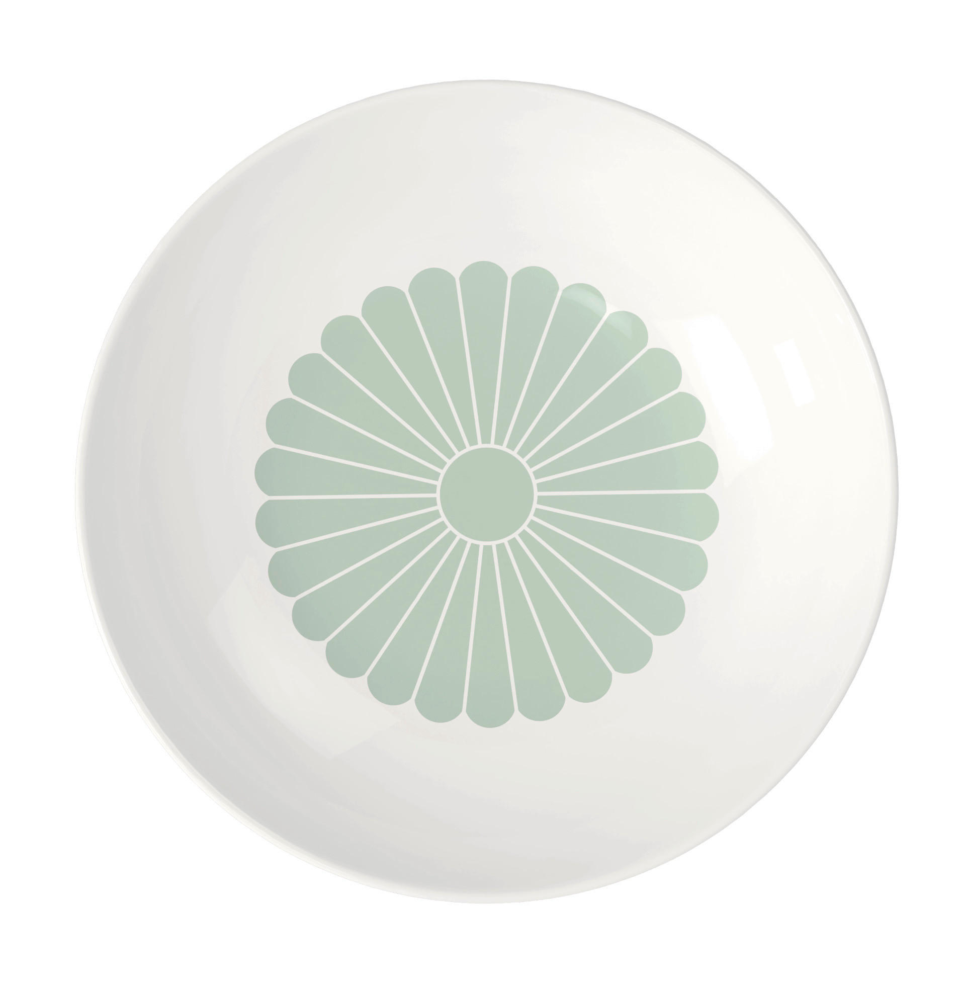 PASTATELLER Fine China Fleu Vert  - Salbeigrün/Weiß, MODERN, Keramik (24/5cm) - Villeroy & Boch