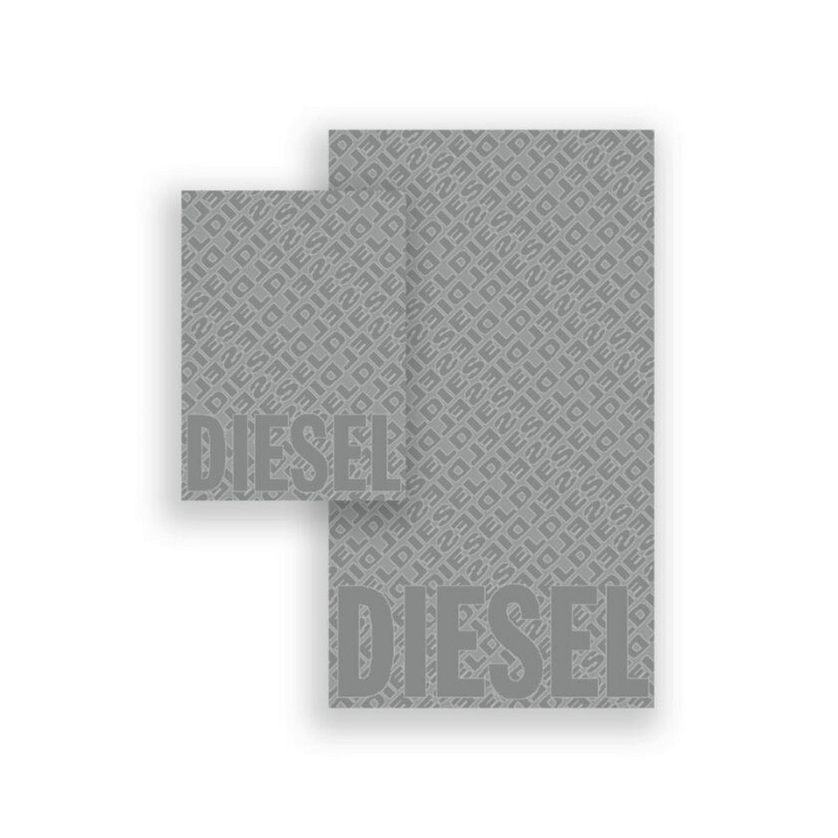 SADA RUČNÍKŮ A OSUŠEK, šedá - šedá, Basics, textil - Diesel