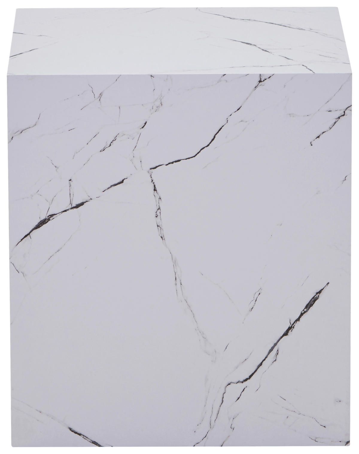 ODKLÁDACÍ STOLEK, bílá - bílá, Design, kompozitní dřevo (40/40/45,5cm) - MID.YOU