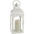 LATERNE - Weiß, LIFESTYLE, Glas/Metall (19/48/19cm) - Ambia Home LATERNE - Weiß, LIFESTYLE, Glas/Metall (19/48/19cm) - Ambia Home