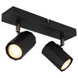 DECKENLEUCHTE    26/6/14,5 cm  - Schwarz, Design, Metall (26/6/14,5cm) - Novel