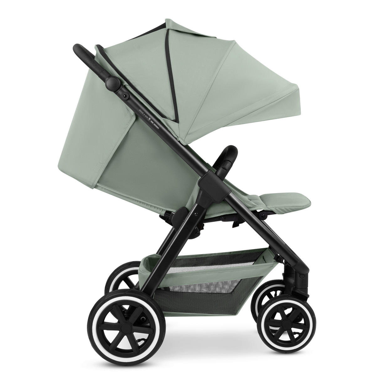 BUGGY Avus 2 Air  - Pastellgrün/Schwarz, Basics, Textil/Metall (55,5/111/79,5cm) - ABC Design