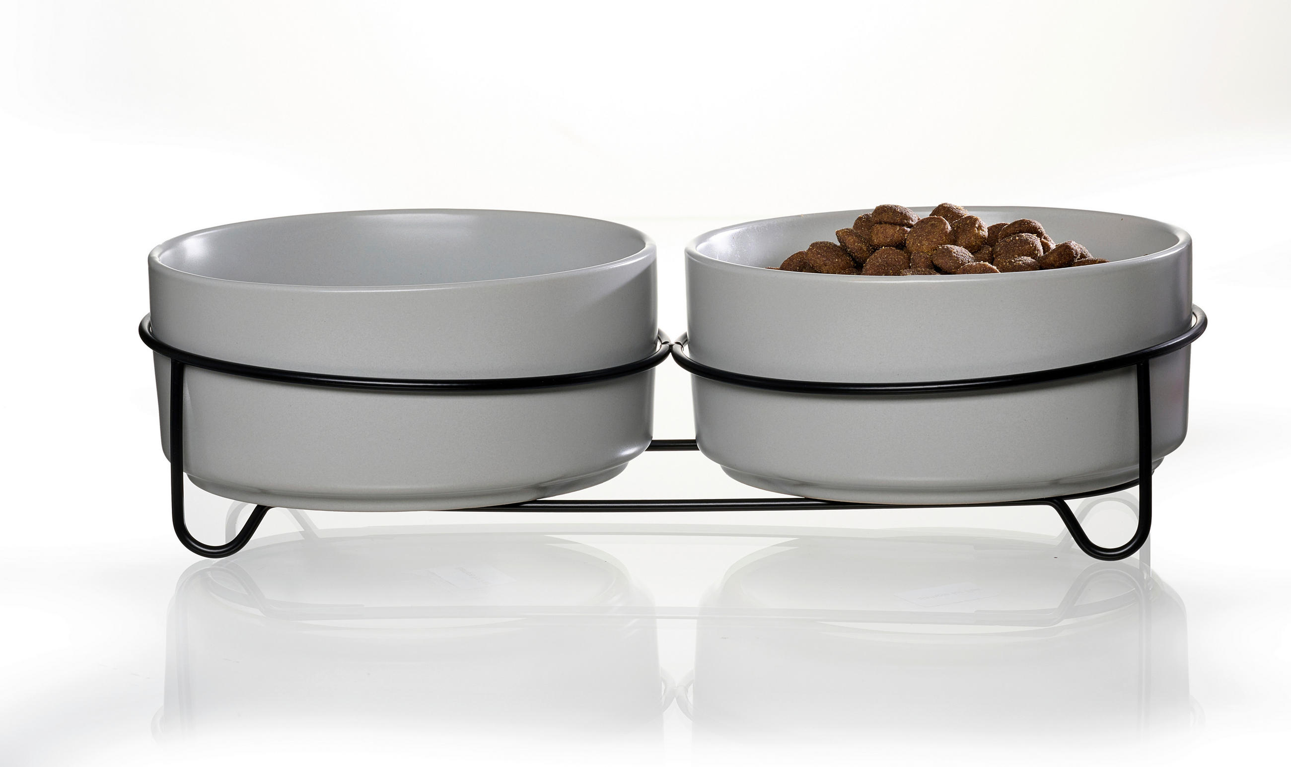 FUTTERNAPF - Hellgrau, Trend, Keramik (0,880l) - Ritzenhoff Breker