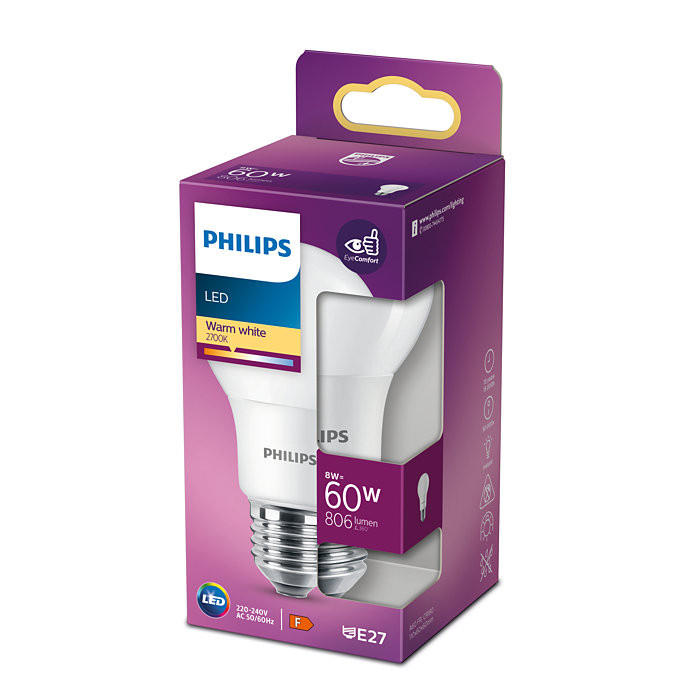 LED-SIJALKA   //// - bela, Basics, umetna masa (6/10,7cm) - Philips