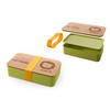 BROTBOX - Braun/Naturfarben, Basics, Holz/Kunststoff (18/5/10cm)