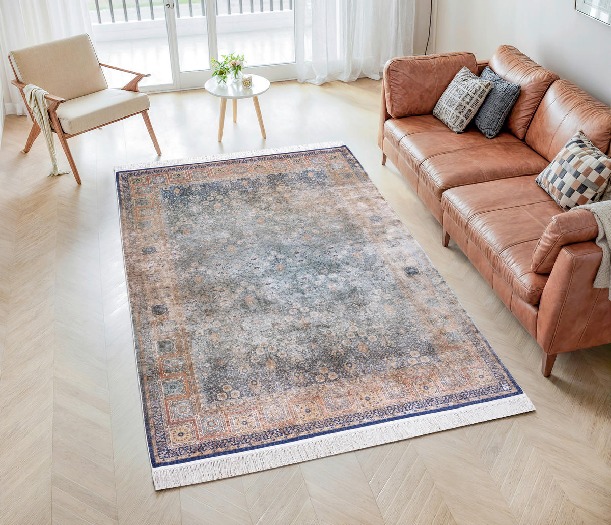 VINTAGEMATTA 200/290 cm Dinah  - multicolor, Lifestyle, textil (200/290cm) - Dieter Knoll