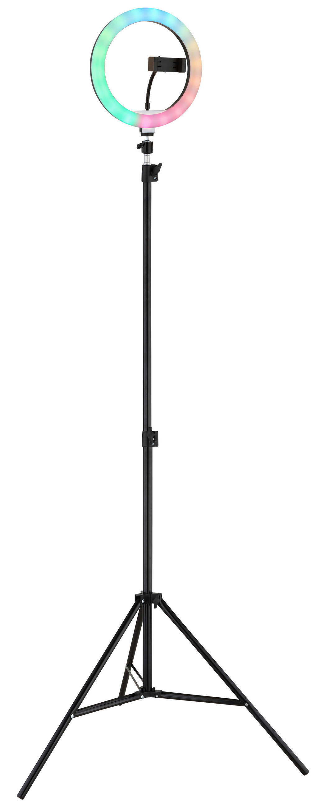 LED-GOLVLAMPA Delgado 63/210 cm    - opal/svart, Basics, metall/plast (63/210cm)