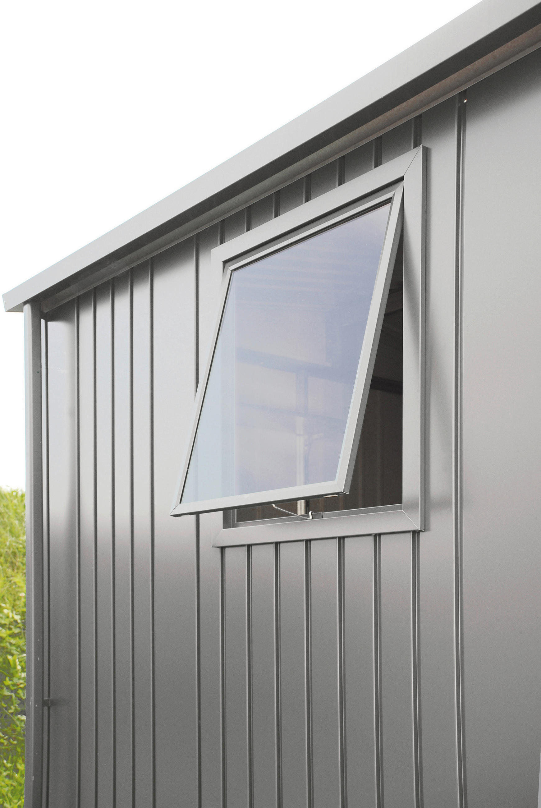 FENSTERLICHTPANEEL 73,3/176/5 cm  - Silberfarben, Design, Metall (73,3/176/5cm) - Biohort