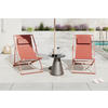 SONNENLIEGE 104/76/93/63 cm  - Orange, MODERN, Textil/Metall (104/76/93/63cm) - Ambia Garden