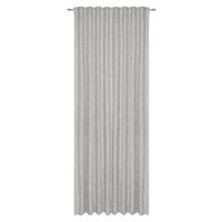VERDUNKELUNGSVORHANG - Hellgrau, Basics, Textil (135/245cm) - Esposa