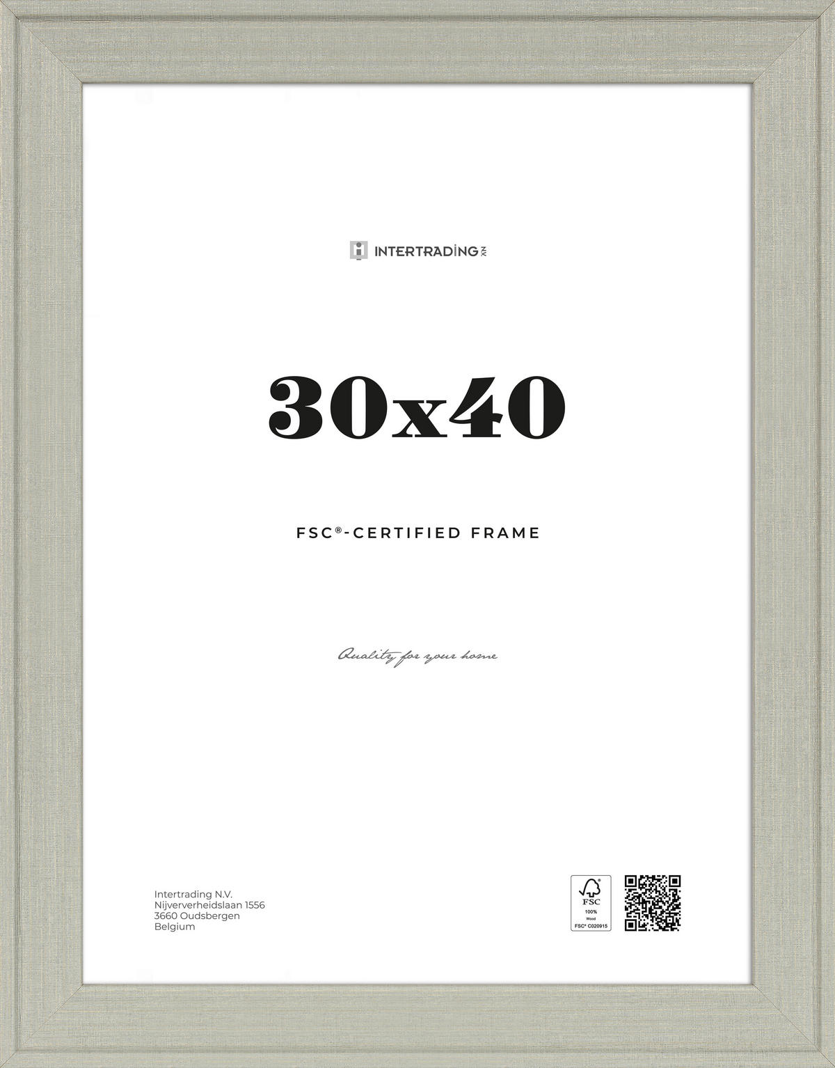 BILDERRAHMEN - Petrol, Basics, Holzwerkstoff (36,2/1,6/46,2cm)