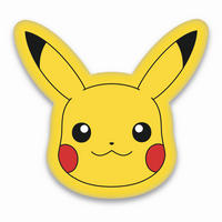 UKRASNI JASTUČIĆ      PIKACHU  - žuta, Konvencionalno, tekstil (30/30cm) - POKEMON