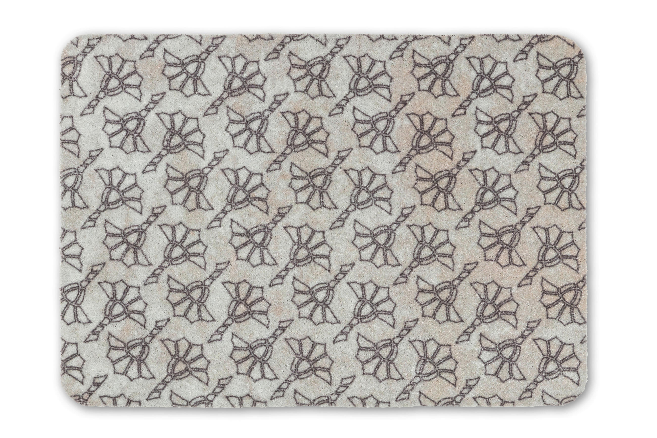 FUSSMATTE - Naturfarben, Design, Kunststoff (67/110cm) - Joop!