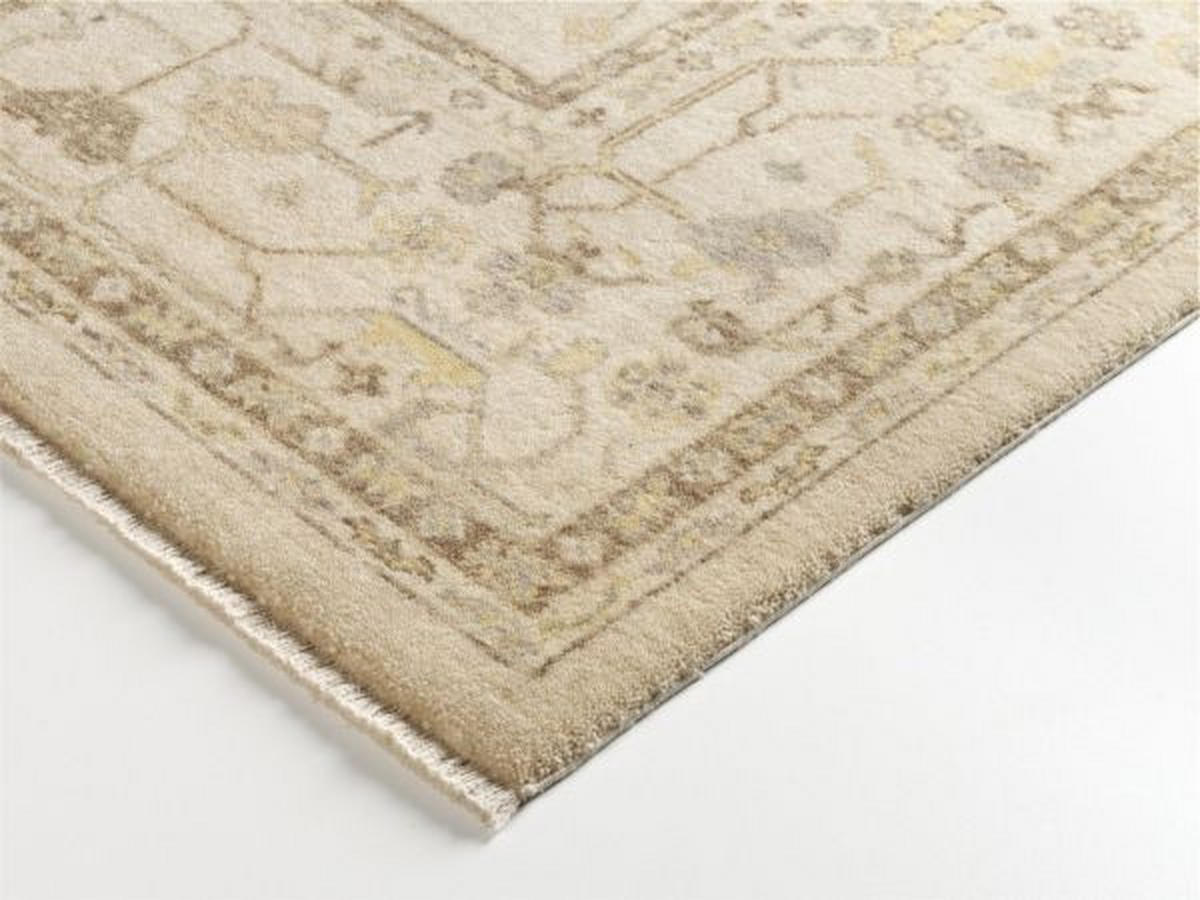 ORIENTTEPPICH 90/160 cm Creme  - Creme, Basics, Textil (90/160cm) - Cazaris