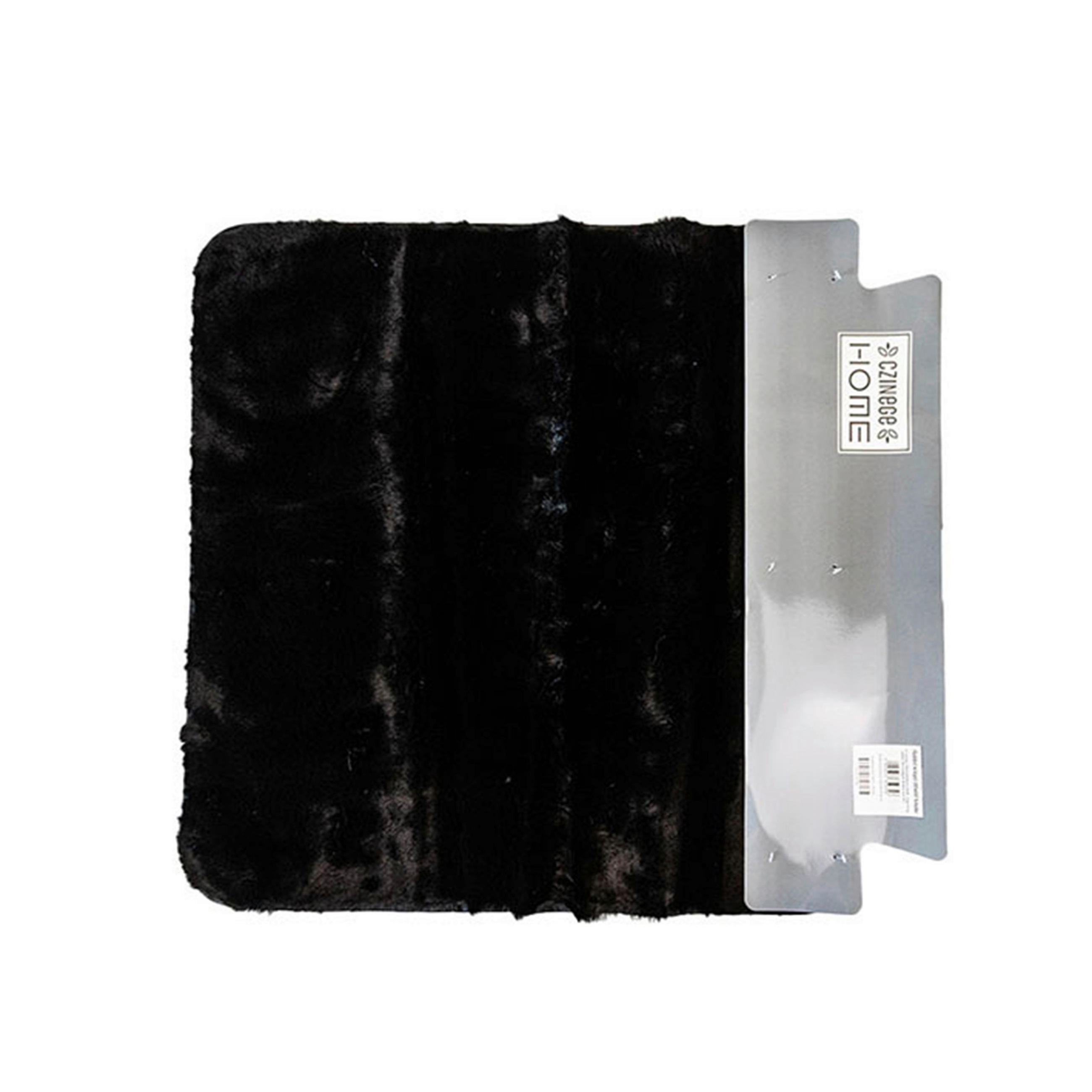 FÜRDŐSZOBASZŐNYEG   fekete   - fekete, Basics, textil (60/2/60cm)