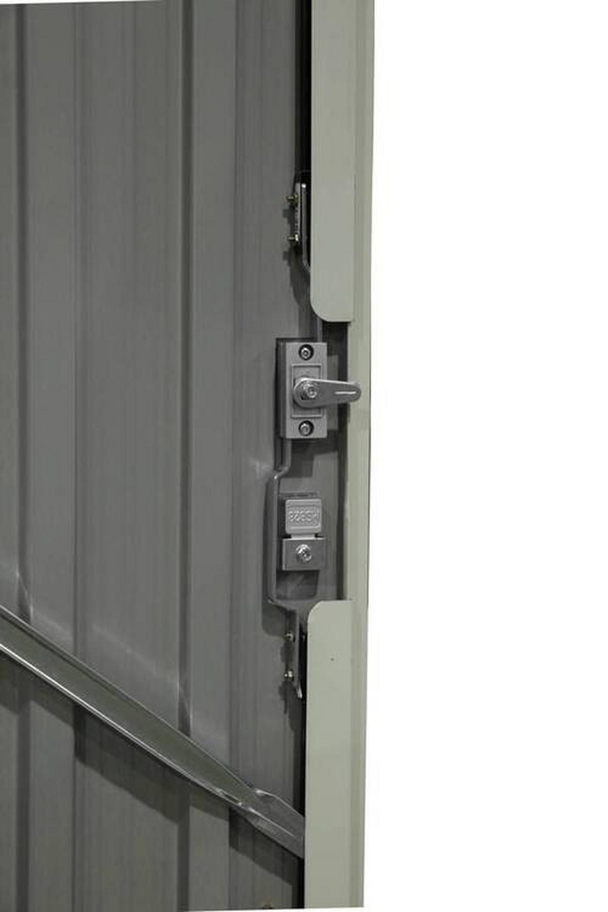 FAHRRADGARAGE 203/158/200 cm  - Anthrazit, Basics, Metall (203/158/200cm) - Ambia Garden