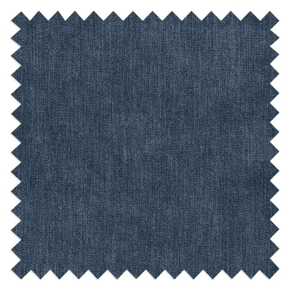 ECKSOFA in Webstoff Dunkelblau  - Silberfarben/Dunkelblau, Konventionell, Textil/Metall (260/82/182cm) - Trendmanufaktur