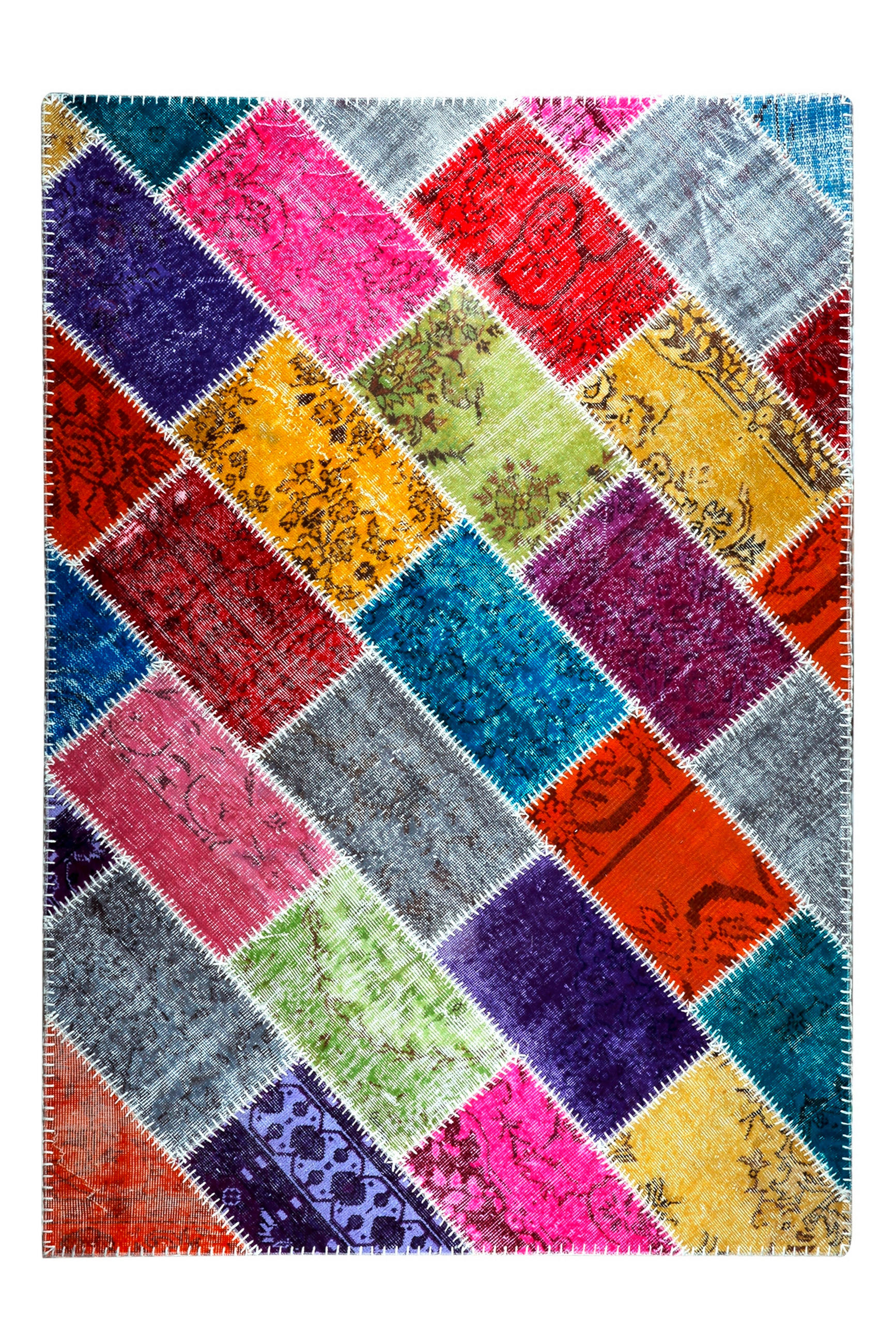 WEBTEPPICH 80/150 cm Multicolor  - Multicolor, Basics, Textil (80/150cm) - Obsession